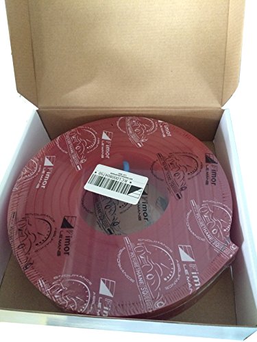 Techtongda Screen Printing Squeegee Blade Rubber 65/75 Durometer 144 inches/roll (65 Durometer)