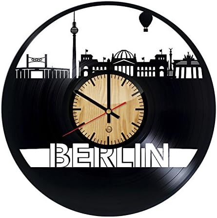 Berlin Record Wall Clock - Get unique of living room wall decor - Gift ideas for girls and boys – City Unique Art Design