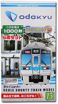 Amazon Co Jp Bトレインショーティー 小田急電鉄1000形 4両セット 15 おもちゃ 通販