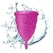 Blossom Menstrual Cup, Say No to Tampons | Get Blossom Cups for Menstrual Days| Period Cup, Reusable Menstrual Cup, Silicone Cup (Small Menstrual Cup, Violet)