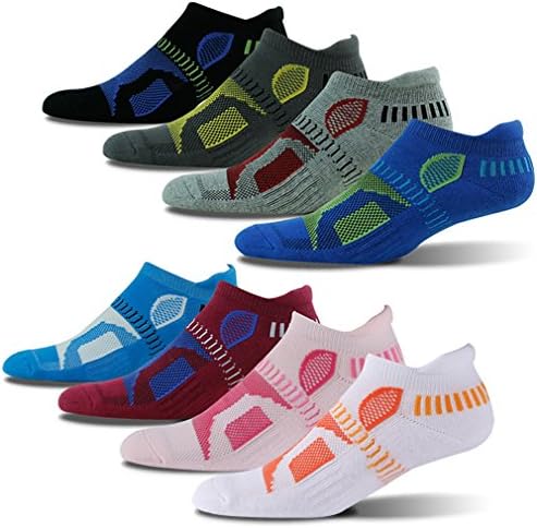 Top Running Socks, HAPYCEO Men's Women's Fit All Season Breathable High Performance Wick Dry Unique Cycling Jogging Running Socks Wine 1 Pair
