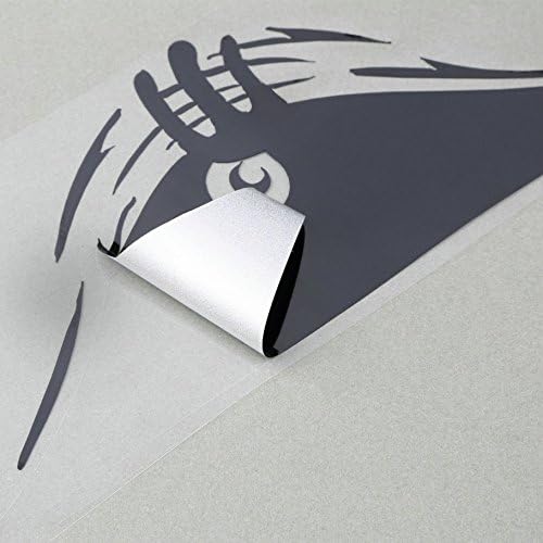 Xyindia(TM)19*7cm Funny Peeking Monster Auto Car Walls Windows Sticker Graphic Vinyl Car Decals Car Stickers Accessories hot selling