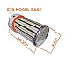 80W LED Corn Light Bulb, 300W Equivalent, Large Mogul E39 Base, 11276 Lumens, 4000K, IP64 Waterproof Outdoor Indoor Area Lighting, Replacement for Metal Halide HID, CFL, HPS