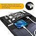 X-DNENG Solar Charger 10W Waterproof Foldable Single USB Port Solar Battery Charger Panel for Cell Phone, Power Bank, and Other Electronic Devices, Good Choice for Camping, Fishing, Hiking