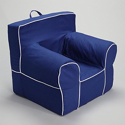 CUB CHAIR Comfy Regular Blue Kid's Chair with Machine Washable Removable Cover