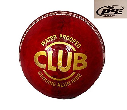 PSE Priya Sports PSESIMPLERED1 Leather Cricket Ball (Red)