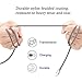 Novtech iPhone Cable 2Pcs 6ft Nylon Braided Cord Lightning to USB Charging Cable Apple Charger for iPhone 7 7Plus 6 6s 6 Plus 6s Plus 5 5s 5c iPad iPod air nano touch-Black and White
