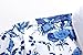 Hawaiian Shirt for Men, Beach Shirts for Men, Tropical Shirts Short Sleeve Floral Casual Button Down (X-Large, Blue (068))