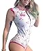 Littleforbig Cotton Romper Pajamas Bodysuit - Cherry Pattern Onesie(S)