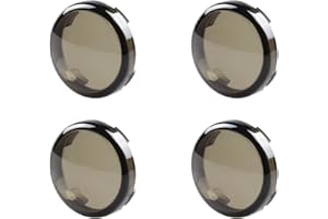 FACAILAHA Smoked 2Inch Bullet Turn Signal Lens Compatible with Harley Touring Sportster Dyna Road King Road Glide Street Bob Electra Glide Street Glide