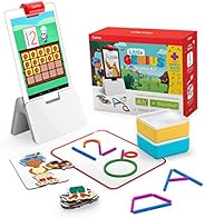 Osmo - Little Genius Starter Kit for Fire Tablet + Early Math Adventure - 6 Educational Games - Ages 3-5 - Cou