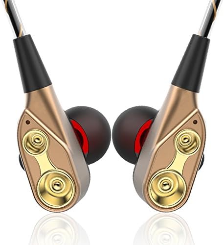 In Ear Earphones with Microphone, In Ear Headphones, Earbuds With Microphone, Pure Sound for iPhone, iPad, iPod, Samsung Smartphones and Tablets (With Microphone)