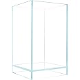 HIRO Aquatics Nano Tall Rimless Aquarium Low Iron Frameless Fish Tank, Extra Clear with Floating Air Style, for Aquariums or Terrariums
