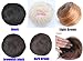Womens Girls Donut Hair Bun Synthetic Scrunchie Hair Bun Cover Bun Cage Bun Wrap Maker Hairpiece Clip in Hair Extension Hair Ornament Decoration Pp07