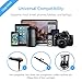 BESTEK 220V to 110V Voltage Power Converter 200W 4-Port USB Universal Travel Adapter EU/UK/AU/US Worldwide Plug, Thinner Design QC3.0