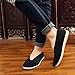 Aircee Men Chinese Traditional Old Beijing Shoes Kung Fu Tai Chi Rubber Sole Shoes Black (11.5 M US Women / 10 M US Men, Black ~ Round Mouth)