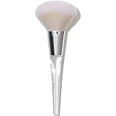 e.l.f. Precision Powder Brush, Large Shaped Makeup Brush For Pressed & Loose Powder, Bronzer, Highlighter & Blush, Vegan & Cr