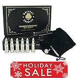 Whiskey Stones Gift Set, Premium Quality Stainless Steel Ice Cubes. Chilling Rocks/Chilling Stones - Whiskey Bandits