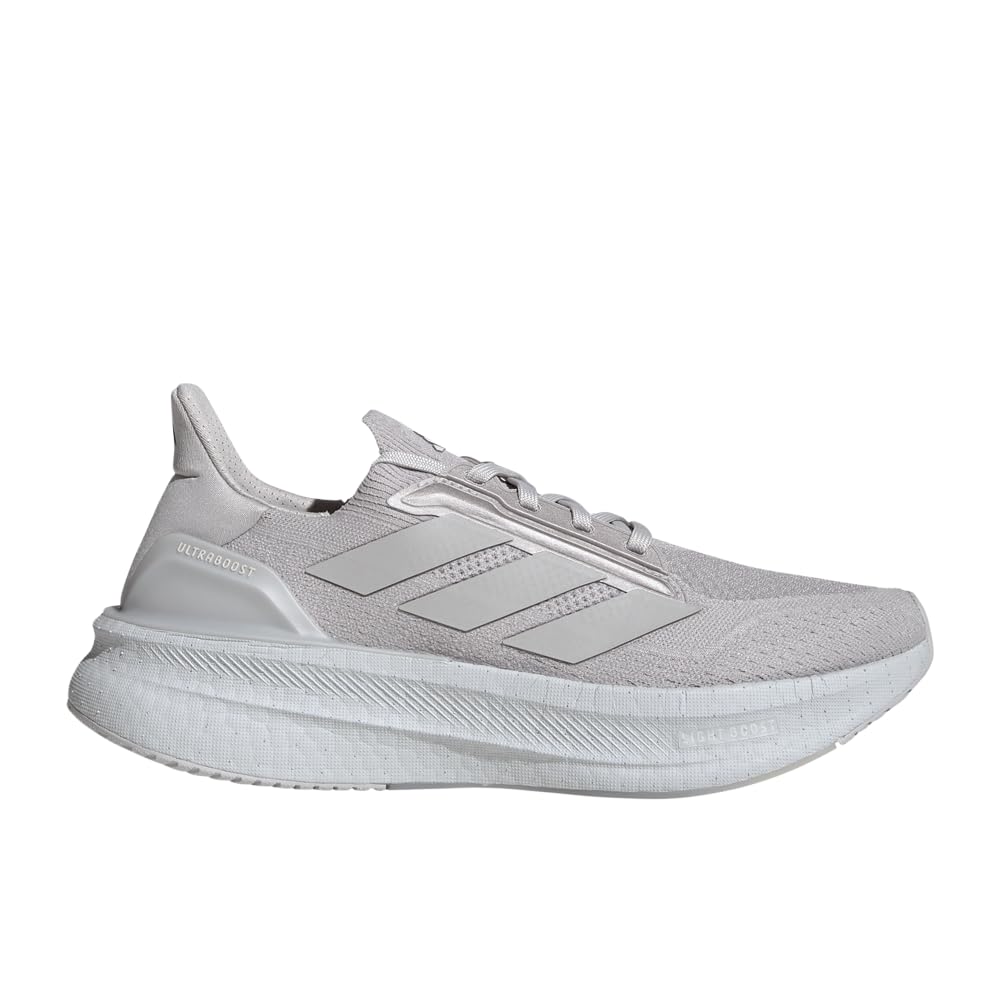 Adidas, Mens, Ultraboost 5X Running Shoes, Grey/Grey/White, 8, D - Medium Image