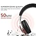 SIVGA SV007 Premium Wood Over-Ear Open Back Hi-Fi Headphones with Mic,Rosewood