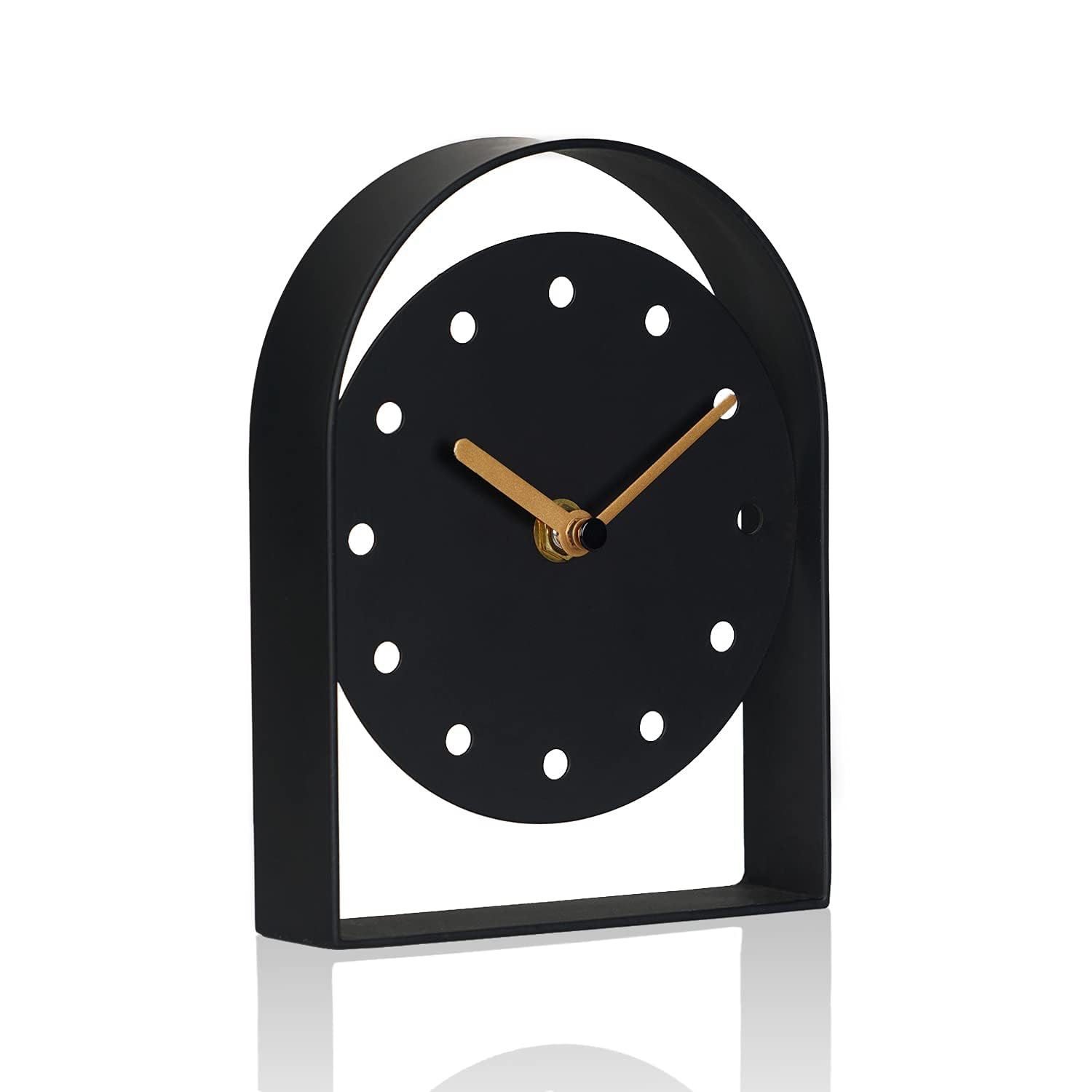 SOFFEE DESIGN One-Piece Tabletop Clock Arched Frame Without Scale ...