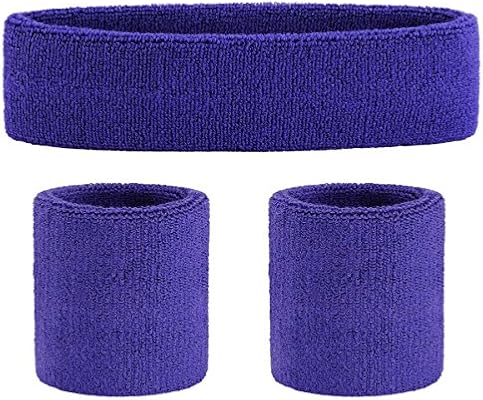 ONUPGO Set de muñequeras deportivas Set de muñequeras con banda de ...