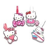 Finex Set of 4 Hello Kitty Travel Luggage ID Tag for Bags Suitcases