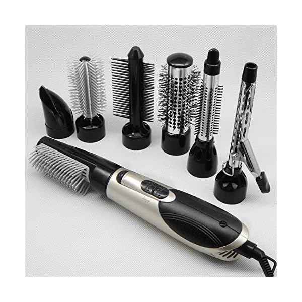 7-in-1 Hair Dryer Brush Set and Volumizer, Detachable Hair Dryer Styler, One-Step Hot Air Brush for Straightening…