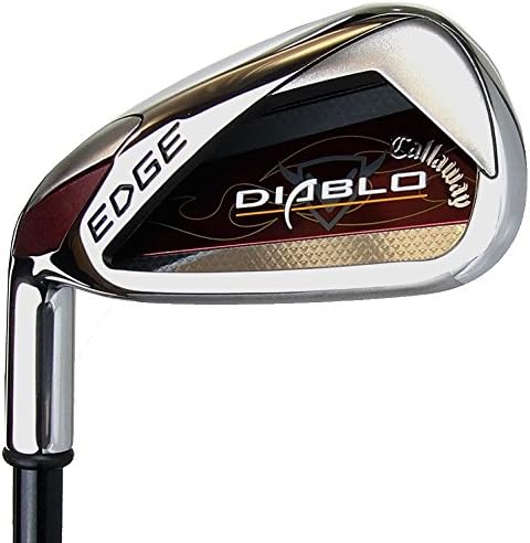 Callaway Diablo Edge Iron Set 8 Clubs Left Hand 6 Pitching Wedge, 1 3hybrid, 1 4hybrid