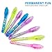 WYAO Invisible Ink Pen, Spy Pen with UV Light Magic Marker Kid Pens for Secret Message and Party Favor Bag Goody Stuffer (4)