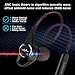 LINNER In Ear Noise Cancelling Headphones, Wireless Bluetooth Earbuds Extra Bass, Earbud Headphones Noise Canceling with Microphone NC50