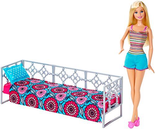 Barbie Doll and Bedroom Playset