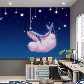Wall Murals for Bedroom Beautiful Dream World Abstract Removable Wallpaper Peel and Stick Wall Stickers - 66x96 inches