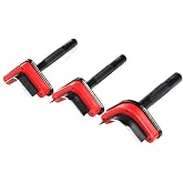 OWDEN Professional 3Pcs.Leather Belt End Cutter Punch Set, Triangle Shaped. | Corner Punch Set, Belt and Strap Punch Tool Set, 3 Sizes Leather Cutting Tool.