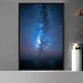 signwin Framed Canvas Sky of Stars Astronomy &...