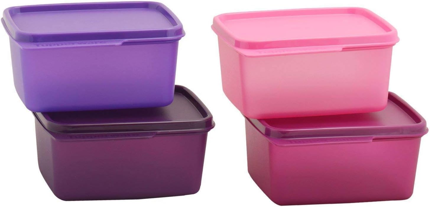 Tupperware Keep Tab Small Set, 500ML, 4 Pieces