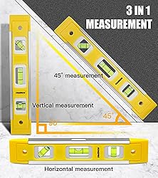 RONGPRO 9 Inch Torpedo Level, Magnetic Box Level