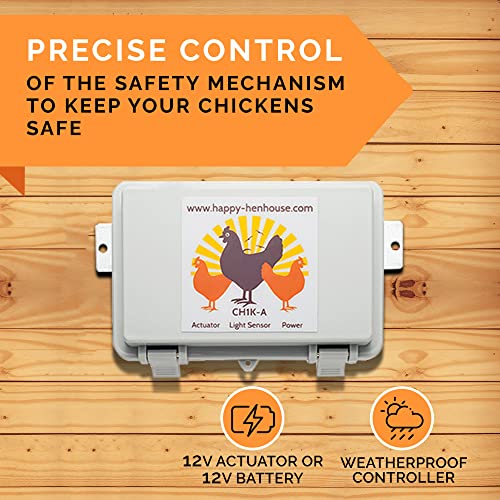 Happy Henhouse Shurlock Automatic Chicken Coop Door Opener Kit with