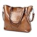 LWK Women Handbags Fashion Handbags for Women Simple PU Leather Shoulder Bags Messenger Tote Bags 285