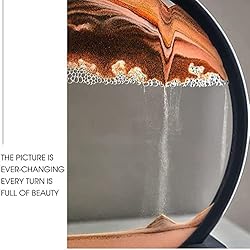 rysnwsu 3D Dynamic Sand Art Liquid Motion, Moving