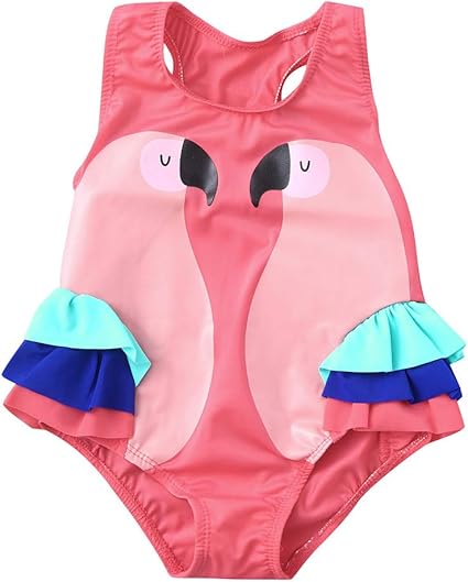Amlaiworld Maillot De Bain Fille Impression Sans Manches Une Piece Swimwear Ete Uv Protection Elastique Bikini Natation Vacances Tenue De Plage Bebe Tankini 6mois 4ans Amazon Fr Informatique