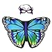 iROLEWIN Rainbow Fairy Butterfly-Wings-Costume for Toddler Kids Girls Dress-up Cape Mask Headband Boys Halloween Gifts Toys