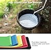Gritin Resistance Bands, [Set of 5] Skin-Friendly Resistance Fitness Exercise Loop Bands with 5 Different Resistance…