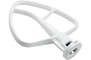 GQNDGN K45B Mixer Replacement Beaters for Kitchenaid Mixers Accessories Replacement Paddle Attachment, K45B Coated Flat Beater Fits Tilt-Head Stand Mixer 1Pcs