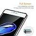 VIUME iPhone 8 7 Screen Protector, Full Coverage Tempered Glass Screen Protector Edge to Edge Protection for Apple iPhone 7/iPhone 8 Film - 4.7