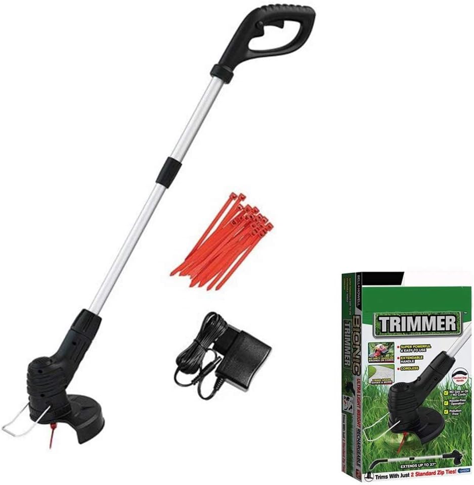 BDWN Handheld Cordless Strimmer Electric Grass Trimmer telescopic