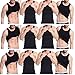 Godsen Mens 3/6/9/10 Pack Elastic A-shirt Tank Top Knit Undershirts Premium a Shirt