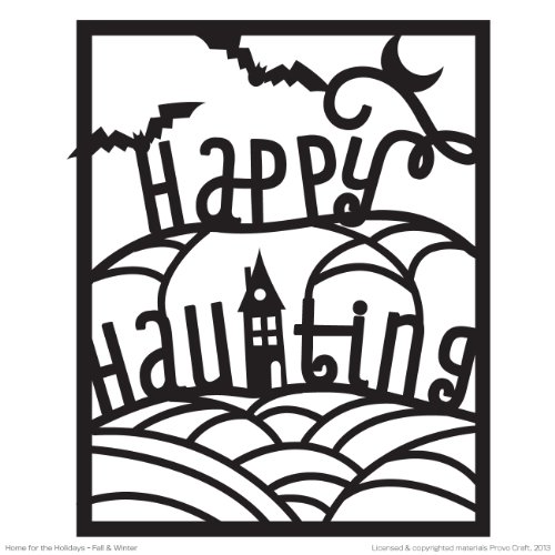 Cricut Projects Cartridge for Paper Crafting, Home for the Holidays Fall and Winter