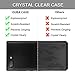 BlackBerry KEY2 Case, OUBA [Shock Absorbing] Air Hybrid Slim fit Armor Shockproof Drop Protection Crystal [Clear] Back Protective Case + TPU Bumper Cover for BlackBerry KEY2 / KEYtwo (2018) – Black