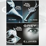 E L James Fifty Shades of Grey Series 4 Books Collection - (Grey Fifty Shades of Grey As Told by Christian, Fifty Shades Free